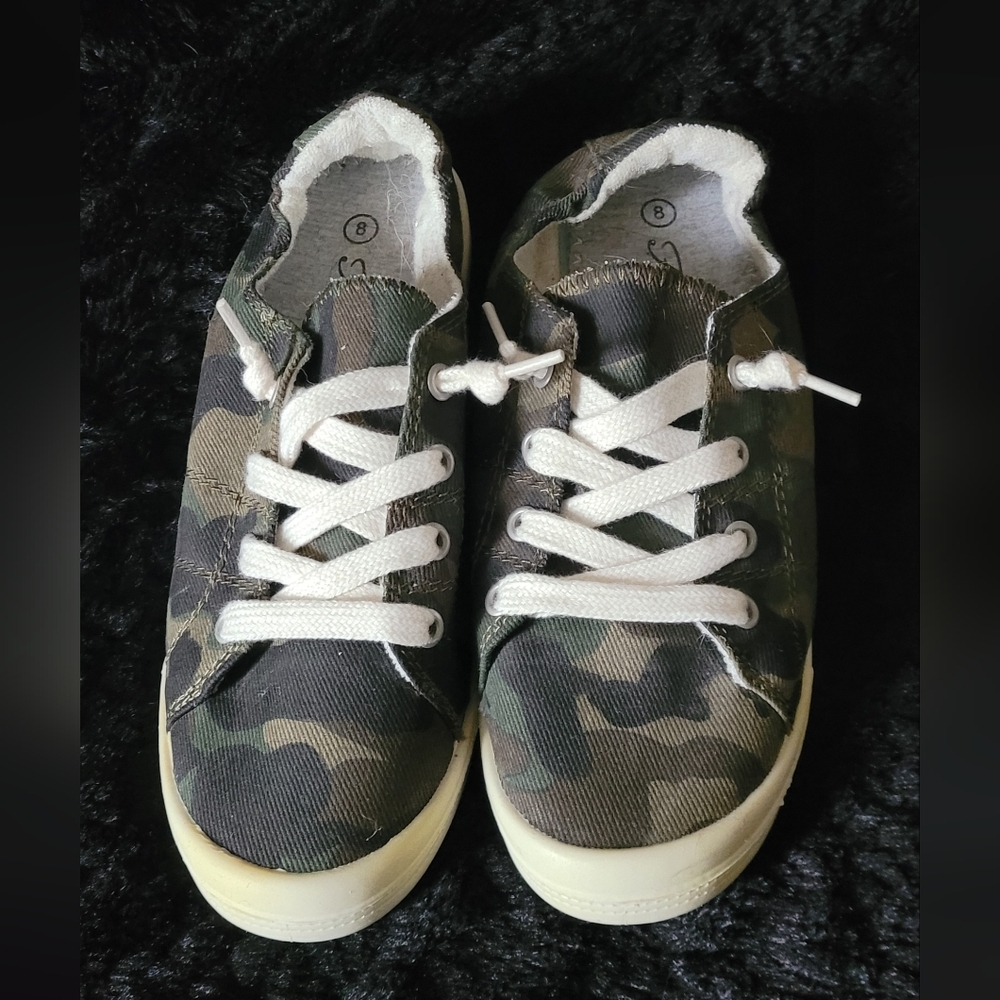 Camo Slip On